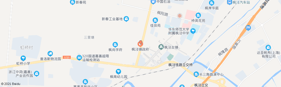 上海枫泾镇_公交站地图_上海公交_妙搜公交查询2024