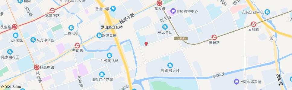上海明月路黑松路_公交站地图_上海公交_妙搜公交查询2024