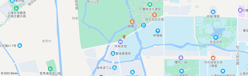 上海广富林路三新路_公交站地图_上海公交_妙搜公交查询2024