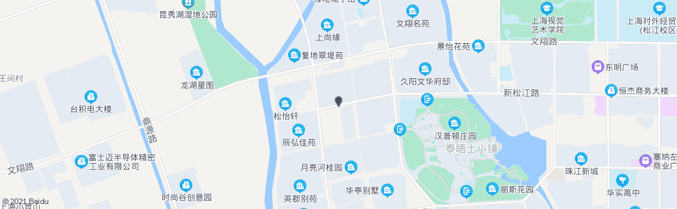 上海新松江路辰塔路_公交站地图_上海公交_妙搜公交查询2024