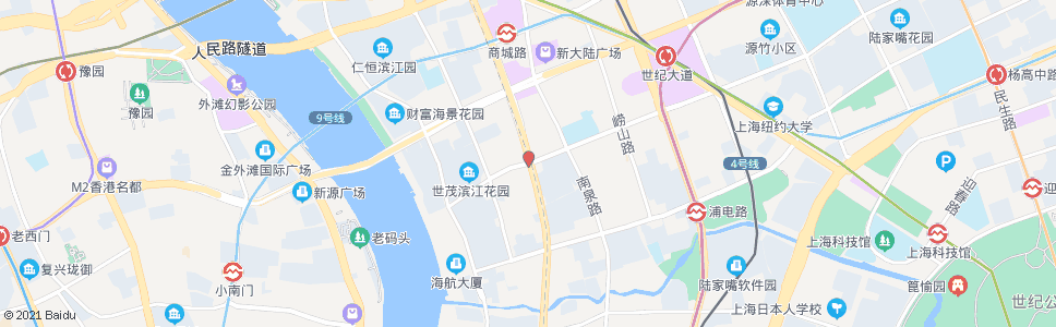 上海潍坊路浦东南路_公交站地图_上海公交_妙搜公交查询2024