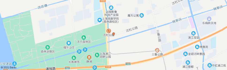 上海沈杜公路昌达路_公交站地图_上海公交_妙搜公交查询2024