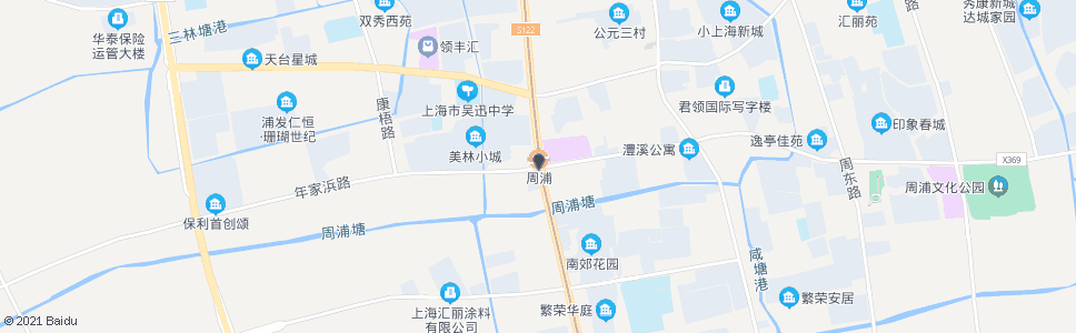 上海沪南公路年家浜路_公交站地图_上海公交_妙搜公交查询2024