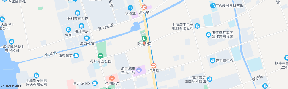 上海立跃路浦星公路_公交站地图_上海公交_妙搜公交查询2024