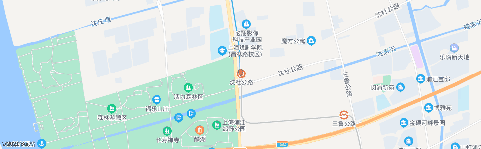 上海沈杜公路站_公交站地图_上海公交_妙搜公交查询2024