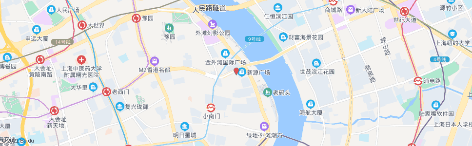 上海豆市街复兴东路_公交站地图_上海公交_妙搜公交查询2024