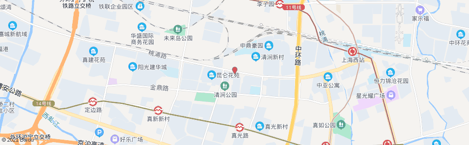 上海桃浦路高陵路_公交站地图_上海公交_妙搜公交查询2024