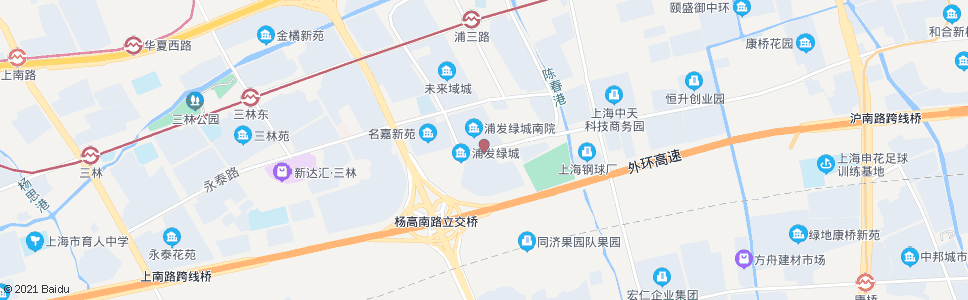 上海西泰林路浦三路_公交站地图_上海公交_妙搜公交查询2024