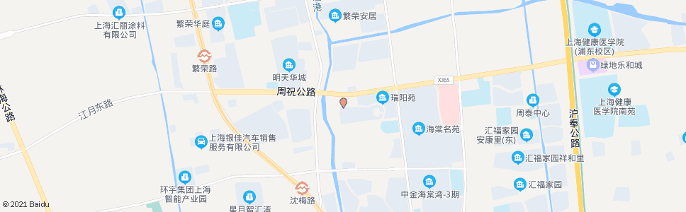 上海瑞浦路瑞阳路_公交站地图_上海公交_妙搜公交查询2024