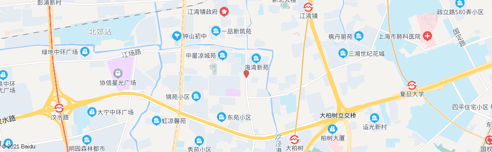 上海水电路车站北路_公交站地图_上海公交_妙搜公交查询2024