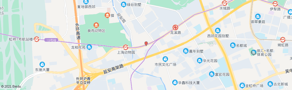 上海程家桥_公交站地图_上海公交_妙搜公交查询2024