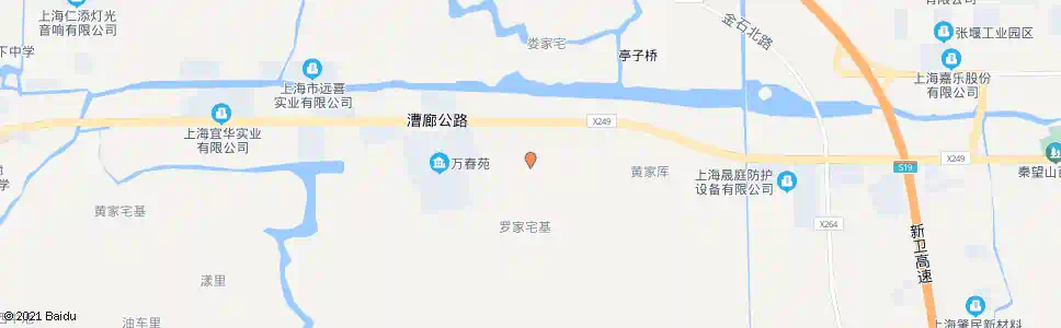 上海亭卫公路漕廊公路(招呼站)_公交站地图_上海公交_妙搜公交查询2024