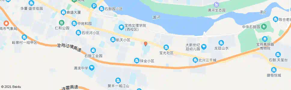 宝鸡五三七医院(省第二商贸学校)_公交站地图_宝鸡公交_妙搜公交查询2024