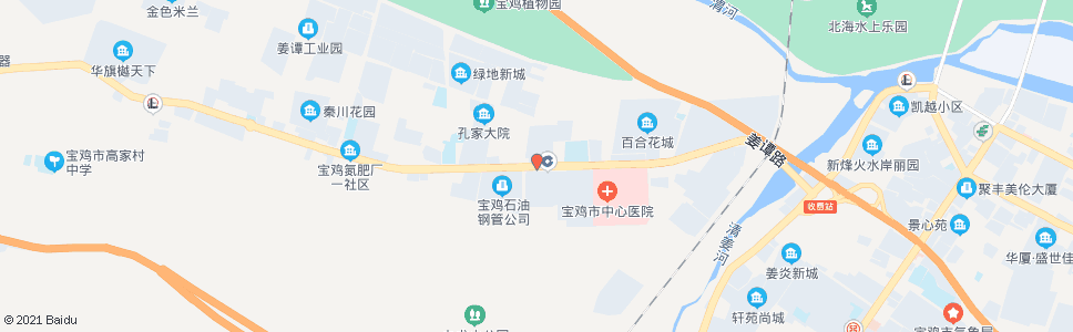 宝鸡钢管厂_公交站地图_宝鸡公交_妙搜公交查询2024