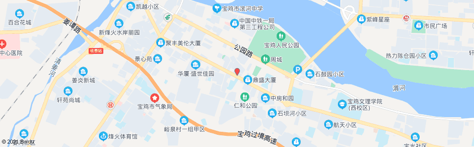 宝鸡公路局_公交站地图_宝鸡公交_妙搜公交查询2024