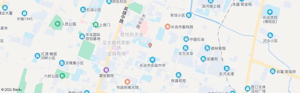 长治长治农校_公交站地图_长治公交_妙搜公交查询2024