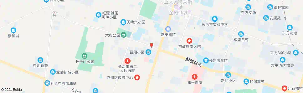 长治晋翔小区_公交站地图_长治公交_妙搜公交查询2024