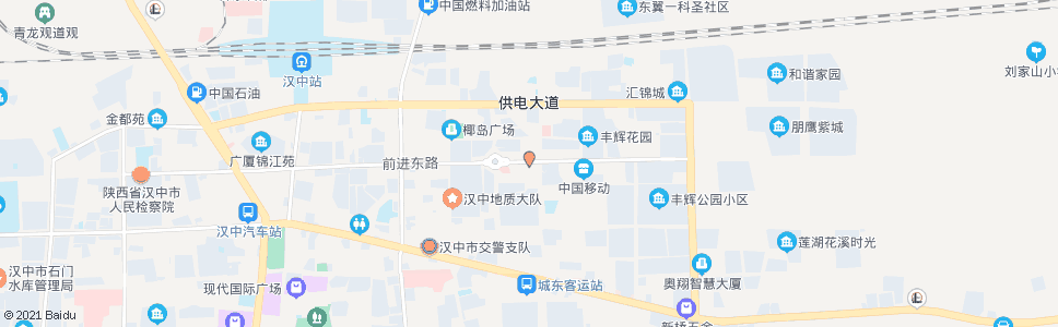 汉中电视塔_公交站地图_汉中公交_妙搜公交查询2024