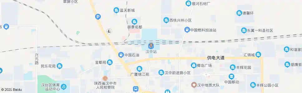 汉中新桥_公交站地图_汉中公交_妙搜公交查询2024