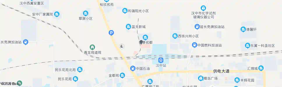 汉中石马路_公交站地图_汉中公交_妙搜公交查询2024