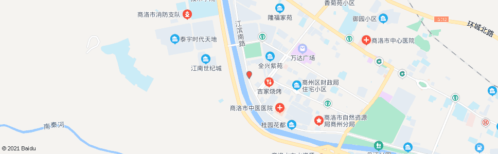 商洛江滨路_公交站地图_商洛公交_妙搜公交查询2024