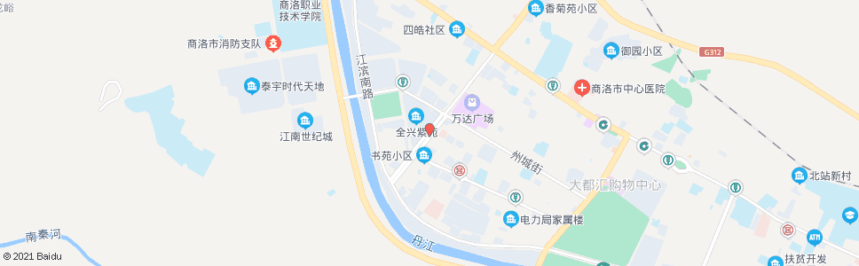 商洛通江路_公交站地图_商洛公交_妙搜公交查询2024