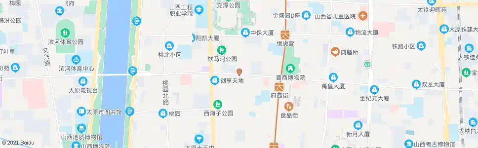 太原府西街半坡东街_公交站地图_太原公交_妙搜公交查询2024