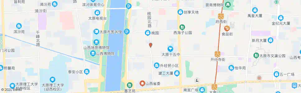 太原桃园北路桃园四巷口_公交站地图_太原公交_妙搜公交查询2024