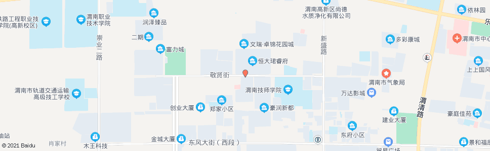 渭南高新公安分局_公交站地图_渭南公交_妙搜公交查询2024