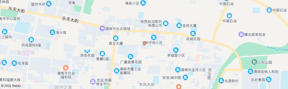 渭南省二监_公交站地图_渭南公交_妙搜公交查询2024