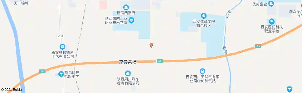 西安西马营_公交站地图_西安公交_妙搜公交查询2024