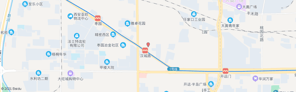 西安城西客运站_公交站地图_西安公交_妙搜公交查询2024