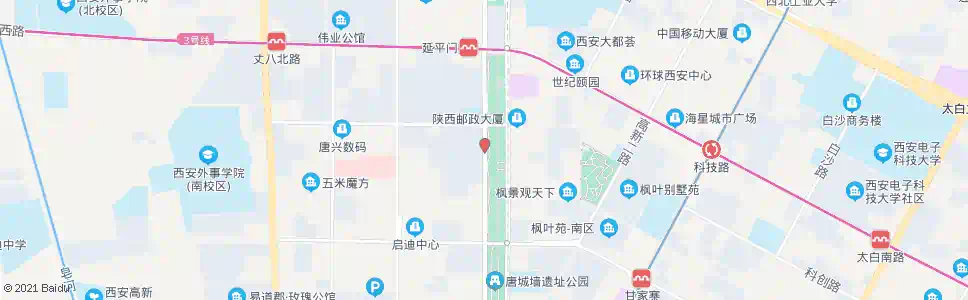 西安沣惠南路_公交站地图_西安公交_妙搜公交查询2024