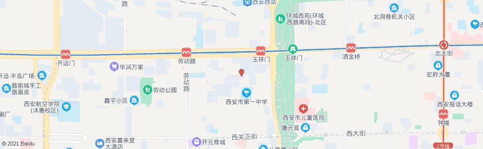 西安公交一公司_公交站地图_西安公交_妙搜公交查询2024
