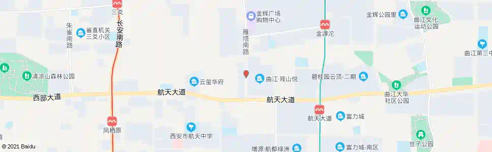 西安北里王东村_公交站地图_西安公交_妙搜公交查询2024