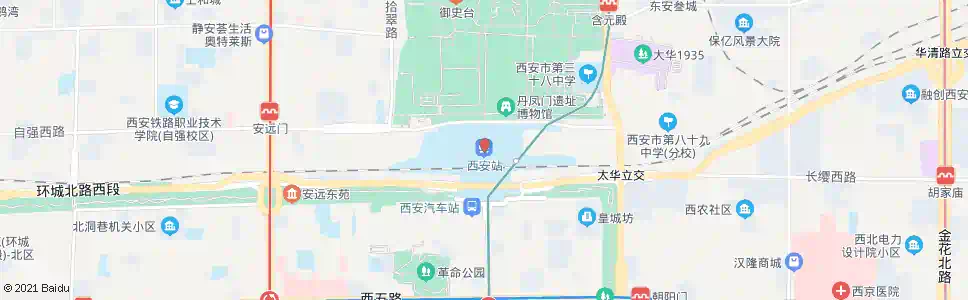 西安南郭门_公交站地图_西安公交_妙搜公交查询2024