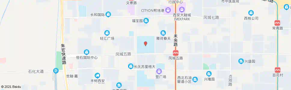 西安祝村中学_公交站地图_西安公交_妙搜公交查询2024