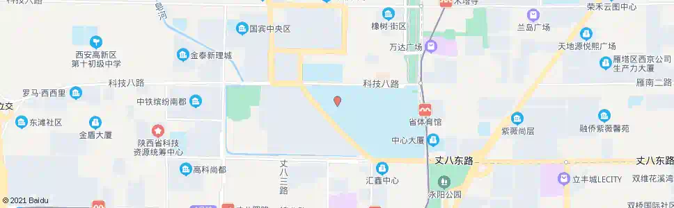 西安奥林匹克花园_公交站地图_西安公交_妙搜公交查询2024