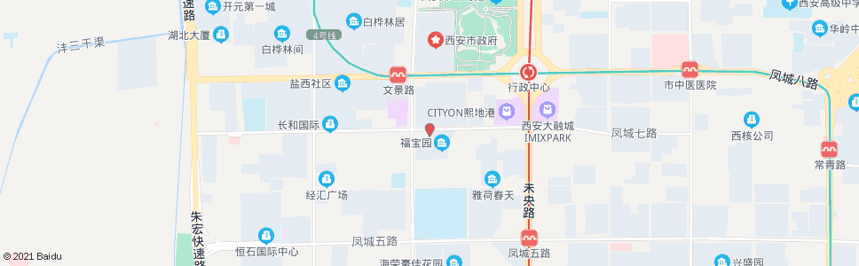 西安公交六公司东区_公交站地图_西安公交_妙搜公交查询2024