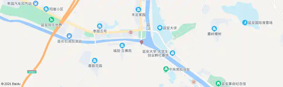 延安兰家坪_公交站地图_延安公交_妙搜公交查询2024