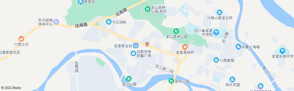 成都现代名城_公交站地图_成都公交_妙搜公交查询2024