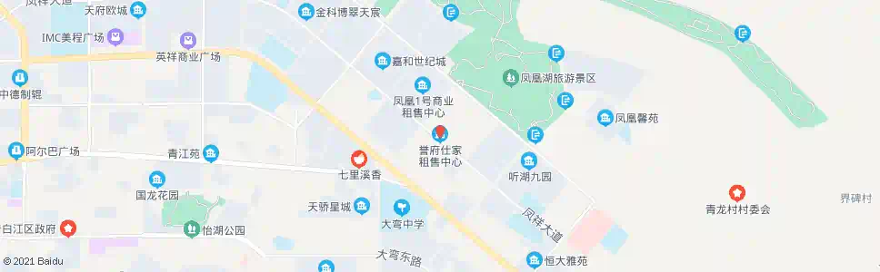 成都誉府世家_公交站地图_成都公交_妙搜公交查询2024