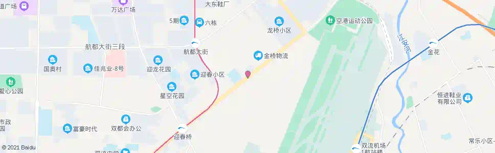 成都接待寺南_公交站地图_成都公交_妙搜公交查询2024