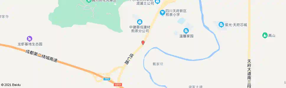 成都尖山路口_公交站地图_成都公交_妙搜公交查询2024