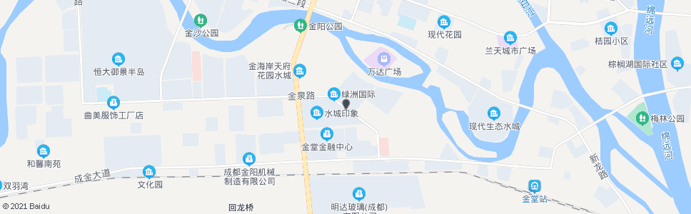成都绿洲国际_公交站地图_成都公交_妙搜公交查询2024