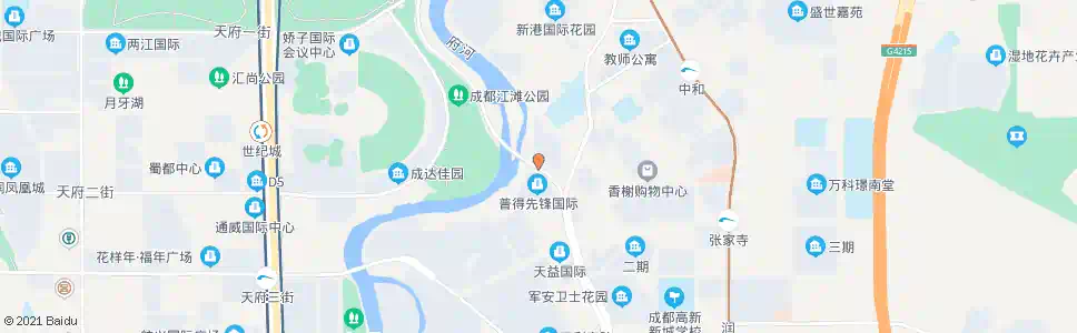 成都科华南路北_公交站地图_成都公交_妙搜公交查询2024