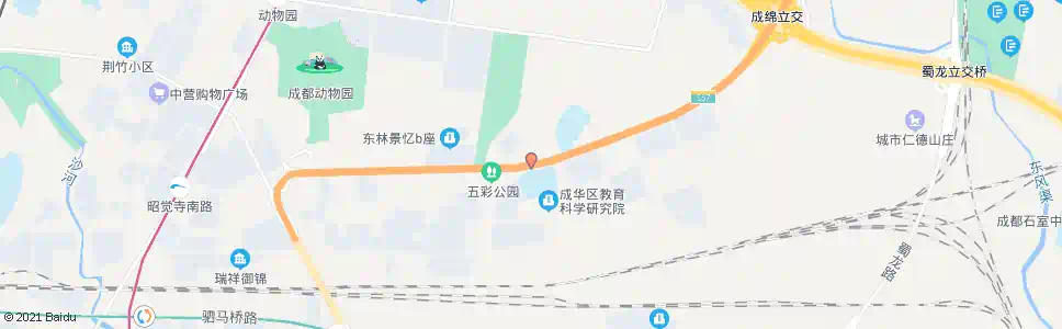 成都麻柳村_公交站地图_成都公交_妙搜公交查询2024