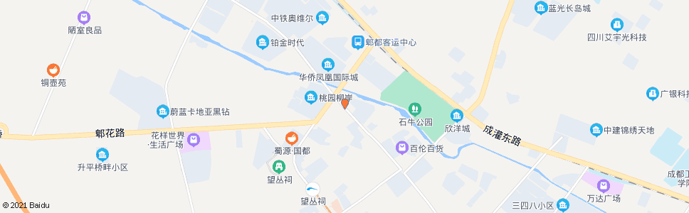 成都西外街_公交站地图_成都公交_妙搜公交查询2024