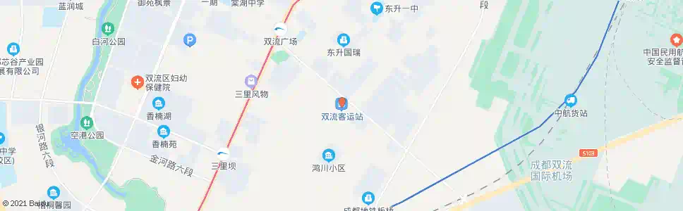 成都双流客运站_公交站地图_成都公交_妙搜公交查询2024