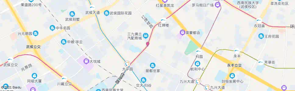 成都佳灵路高新路口_公交站地图_成都公交_妙搜公交查询2024